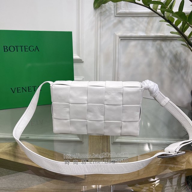Bottega veneta高端女包 KF0022 寶緹嘉小牛皮編織女包 BV經典款CASSETTE五格油臘皮包  gxz1407